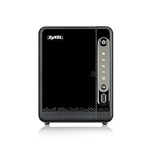 Persoonlijke Zyxel Cloud Storage [2-Bay] voor thuis met Remote Access en mediastreaming [NAS326],zwart