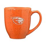 Rico Industries NCAA Oregon State Beavers Orange 16 oz Team Color Laser Engraved Ceramic Coffee Mug