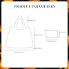 HYMUUNI Large Foldable Shopping Tote Bag Water Resistant Shopping Tote Bag Reusable Eco Waterproof Tote Shopping Bag for Daily Use in Pocket (Sunflower) #5