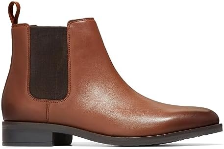 Cole Haan Men's Grand+ Dress Chelsea Boot, British Tan, 8 | Image 1