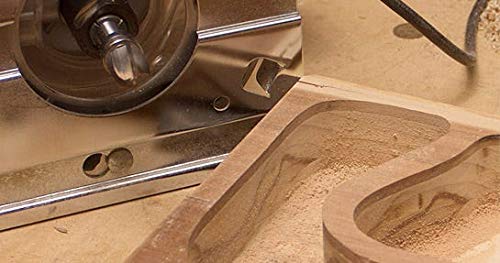 Amana Tool Carbide Tipped Bowl & Tray Router Bit - 1/8" Radius, 1/2" Dia, 1/4" Shank (45981) - View #13