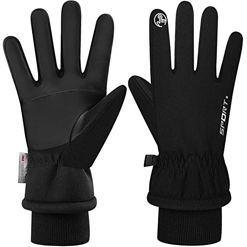 Cycling Gloves, Half Finger Bike Gloves MTB DH Road Bicycle Gloves Gel Pad Shock-Absorbing Anti-Slip Breathable Motorcycle Mountain Bike Gloves for Men Women (Large)