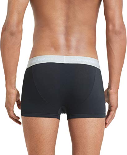Image of Calvin Klein Cotton Stretch 3 Pack Low Rise Trunks