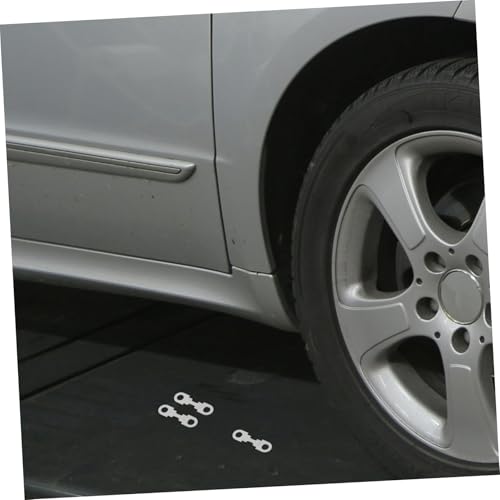 UKCOCO 30 piezas tiras de fusibles metálicos automotrices placas planas de aleación de zinc para auto y camión kit de reemplazo de fusibles duradero con artesanía de precisión confiable miniatura 4