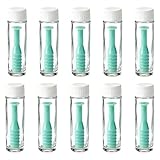 Swiftctrl 10 Stück Kontaktlinsen Einsetzhilfe für Harte und Weiche Linsen, Kontaktlinsensauger für RGP Ortho-K Jahres- Monats- und Tageslinsen, Silikon Sauger Se