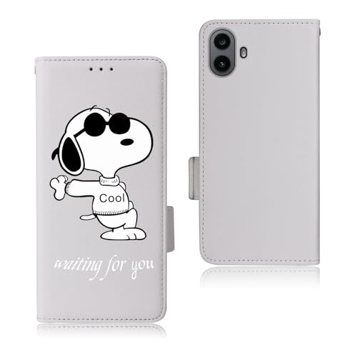Ailiber Nothing CMF Phone 1 �p�� �P�[�X �蒠�^ ����PU���U�[ �X�k�[�s�[ �J�o�[ �ϏՌ� �}�O�l�b�g�� �l�C ������� ���킢�� �L�����N�^�[ ���� �i�b�V���O �V�[�G���G�t �t�H�� 1 �P�[�X �蒠�^ �J�[�h���[ �X�}�z�P