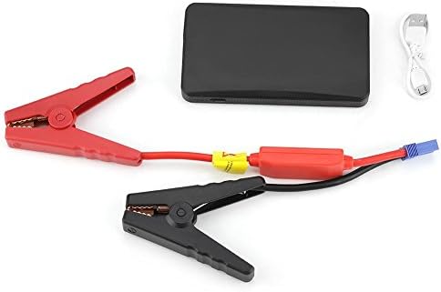 For Jump Starter Portable-12V Car Jump Starter Power Bank, Portable Car Jump Starter Engine Battery Charger Power Bank Replacement for Gasoline Engine 3.0L 8000mAH(Black)