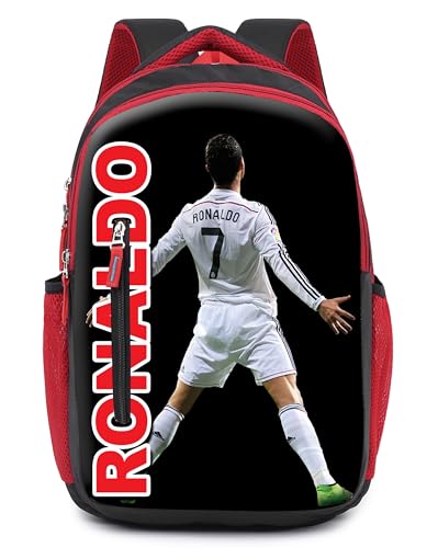 Image of Ronaldo School Bag CR7 Daypack Casual Backpack for Kids Children Boys And Girls 7-12 Years