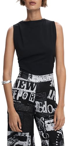 Jumpsuit Desigual 2000 Black L | Combinaison pantalon noire élégante