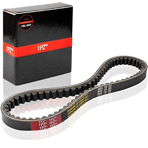 1PZ FBL-669 Ceinture 669-18-30 Courroie de transmission de CVT V-Belt pour 50cc 49cc Scooter 4 Temps GY6 Moped ATV Roketa Baja Tank Jmstar Taotao Jonway Vespa
