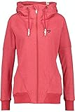 alife & kickin Damen Mariaak Sweatjacket Jacke, brick, M