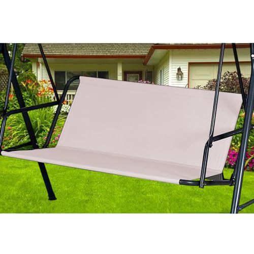 Hollywoodgunga sits, ersättning, hollywoodgunga sittskydd, reservgunga, sätesskydd för hollywoodgunga, tyg för hollywoodgunga sittyta 600D-oxfordtyg (115 x 48 cm, vit)