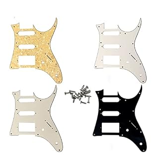 BIPROS Compatible avec les vis à 10 trous compatibles avec MIJ Ibanez RGX40 Pickguard Humbucker HSS Pickup Plaque de… - Les Beatles, Paul McCartney, John Lennon, RIngo Starr, George Harrison BIPROS Compatible avec les vis à 10 trous compatibles avec MIJ Ibanez RGX40 Pickguard Humbucker HSS Pickup Plaque de… – Image 2