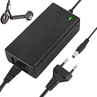 Fivtsme Ladegeräte für Scooter 42V 2A, Netzteil Fahrrad Ladegerät für Elektrofahrräder, E Scooter Ladegerät, Roller EU Ladegerät 5,5 mm x 2,1 mm