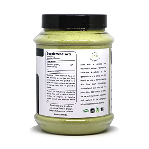 Bixa Botanical Gymnema Leaf Powder (Gudmar, Shardunika)| Digestive Stimulant | Natural Herbal Supplement |(1 Pound 16Oz) #TOP3