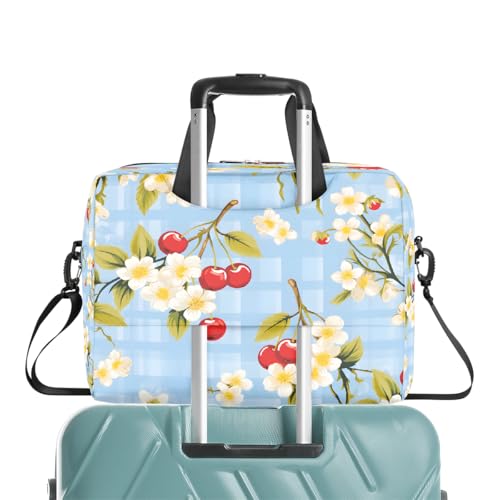 Maletín delgado para laptop 16 pulgadas con diseño floral miniatura 6