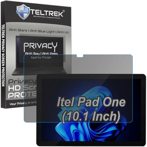 Image of Privacy Matte Anti Peep Screen Guard Compatible With Itel Pad One Tab (10.1 inch Inch Tablet) Anti Spy Screenguard Not a Tempered Glass Screen Protector