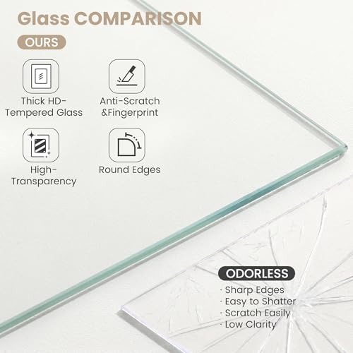 16x20 Picture Frame, Natural Solid Teak Wood Photo Frame|HD Tempered Glass by RICHFOCUS - Used condition - Image 8