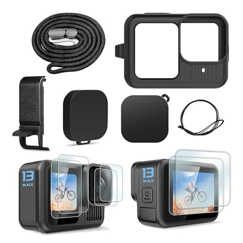 Phyxiul ubN VRیLbg Go Pro 13pANZT[ یtB+drJo[+ VRیP[X{YJo[{nhXgbv \ Black pANZT[Lbg