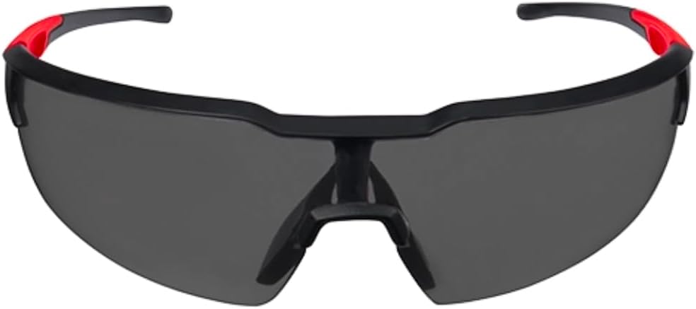Anti-Fog Safety Glasses Tinted Lens Black/Red Frame 1 pc. - Case of: 1;
