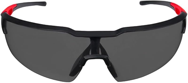 Anti-Fog Safety Glasses Tinted Lens Black/Red Frame 1 pc. - Case of: 1;
