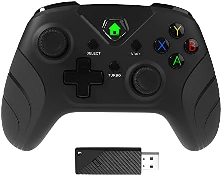 HYCARUS Twin Vibration Controller with Impulse Triggers Enhanced for Xbox One Controller Wi-fi. Works on Xbox One, Xbox One X/S, Xbox Collection X/S,PS3,Home windows 7/8/10 (With out 3.5mm Headphone Jack)