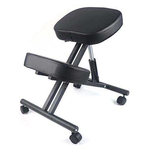 Jerool Sedia ortopedica ergonomica al ginocchio, sedia per computer, supporto