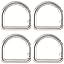 4pcs Silver