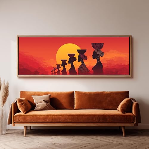 Décor coucher de soleil orangé grand format pour mur XXL - 2