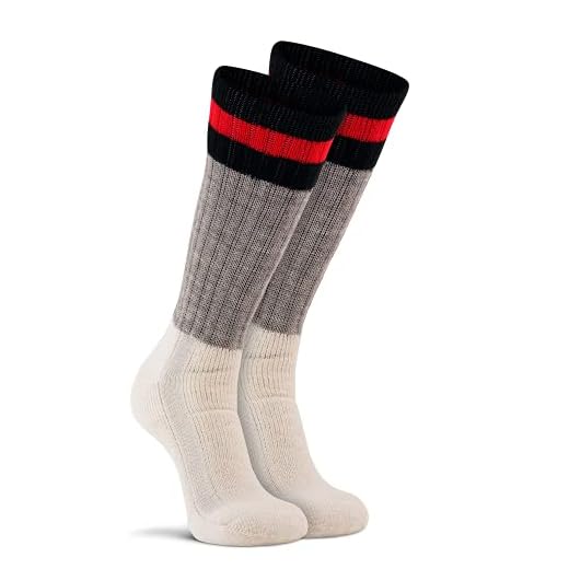 Fox River Men's Standard Outdoorsox Extra-Heavyweight Boot & Field Mid-Calf Socks, Grey, X-Large