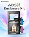 FLASHFORGE AD5X 3D Printer Enclosure Kit,3D Printer Enclosure Safer and Quieter Cover Protection,DIY Design for AD5X 3D Printer Unlock High Temperature Filament Like ABS,ASA and PC (AD5X)