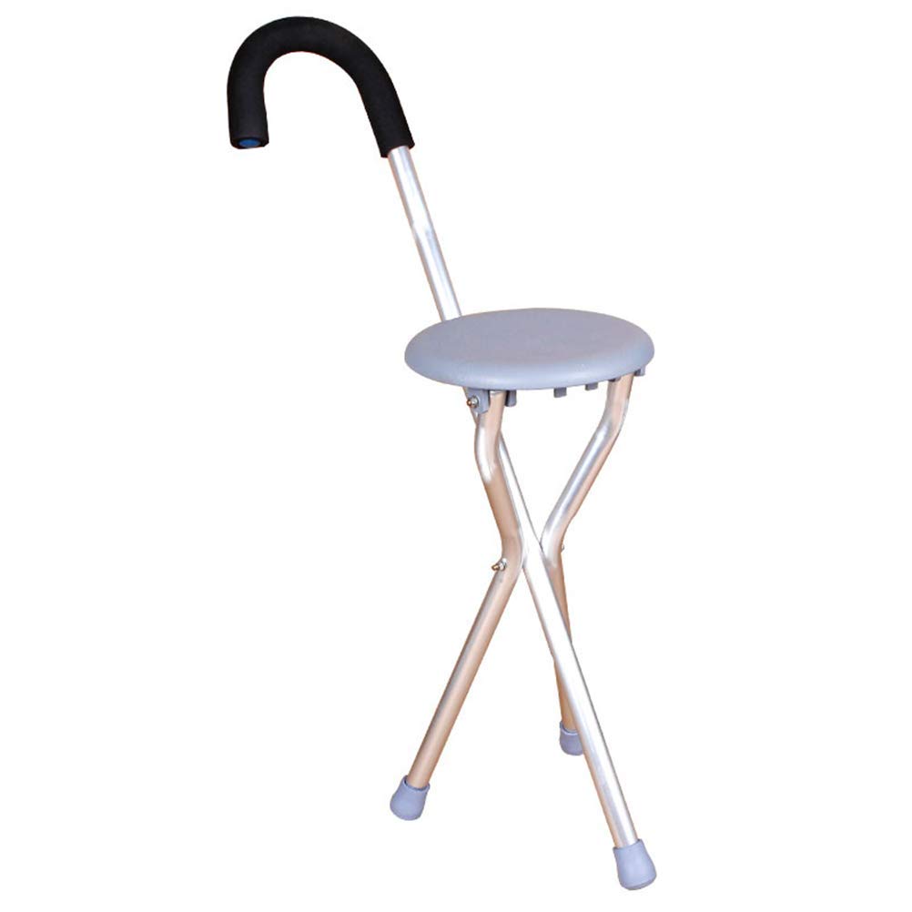 Canne siège pliante MU pour accompagner les sorties et promenades des seniors