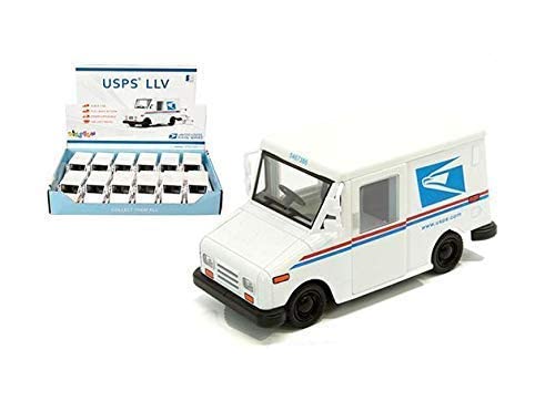 📬 United States Postal Mail Truck Usps 1987 Grumman Llv 1:36 Scale Die Cast Metal 5 Inch Model Toy Truck #TOP1
