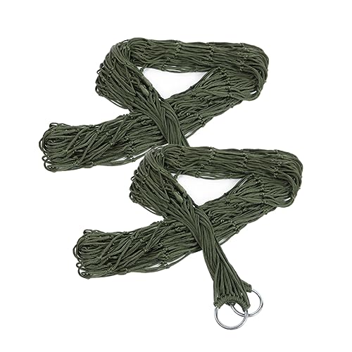Happyyami 2pcs Hammock for outside Outdoor Hammock Nylon Hammock Hammack Outdoor Hammocks for outside Sleeping Swing Hammock Hanging Bed Hanging Nap Bed Outdoor Product Casual