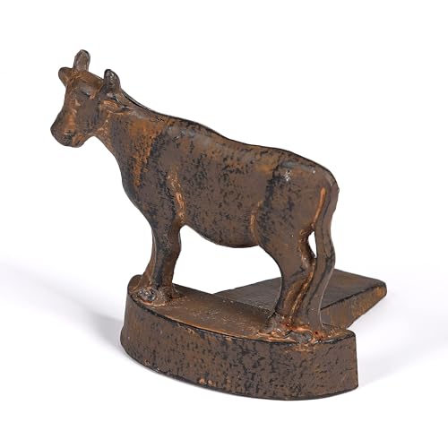 Oligsky 24CF5082 Cast Iron Cow Door Stopper cover