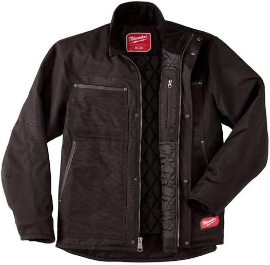 Milwaukee 253B-2X Men's 2XL Gridiron Traditional Jacket, Black