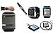 PiGGyB EZ Snap Watch Band Necklace Case Cover for Apple iPod Nano 6 6th Generation (Black Black)