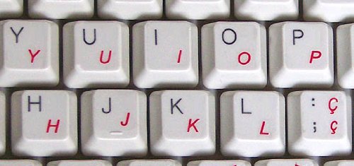 Pegatinas de Teclado Tradicionales Portuguesas Transparentes miniatura 3