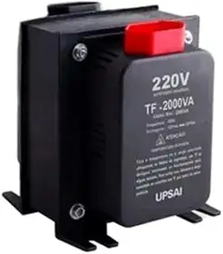 Auto Transformador de Voltagem 2000va Automático Bivolt 110v / 220v ou 220v / 110v Upsai Modelo 51000200
