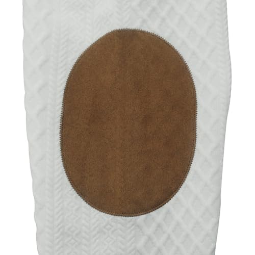 Akklian Men's Quarter Button Sweater Lightweight Mock Neck Casual Long Sleeve Knitted Pullover Sweaters with Patched Elbow4