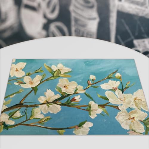 Sets de table de cuisine lavables 45x30 cm pour table propre
