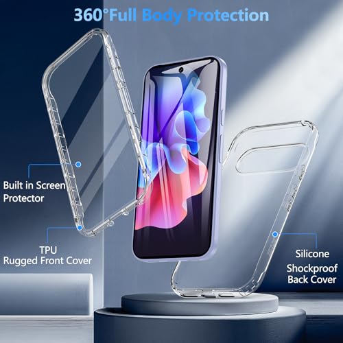 Coque Google Pixel 10 antichoc silicone évite les bris de vitre