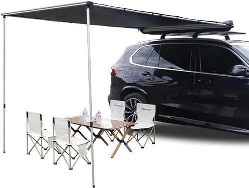 Auvent pour SUV amovible rétractable avec auvent latéral de voiture et abri camping - 2