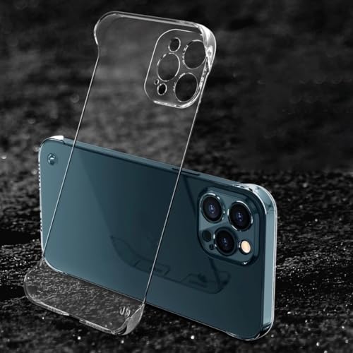 iPhone�p 17 Air 16 15 14 13 12 11 Pro Max Plus Mini �p�����t���[�����X�����P�[�X �n�[�h PC �ϏՌ��o���p�[ �N���A�J�o�[ (iPhone�p13 Pro/����)