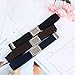 Olgaa 5 Pieces Kids Magnetic Belt Adjustable Fashion Belt with Magnetic Buckle for Boys and Gilrs (Black/Cyan/Brown)