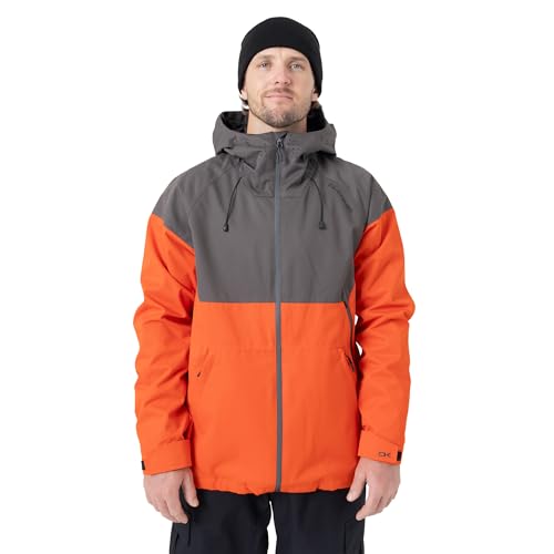 ダカインDAKINE オレンジ スノーボードウェア Lサイズ　ゴアテックス　L Amazon.com: Dakine Men's Siphon 10k Shell Jacket – Waterproof