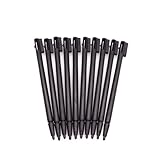 10pcs Touch Screen Stylus Pen Replacement for Nintend DS NDS Game Console Plastic Stylus Pen (Black)