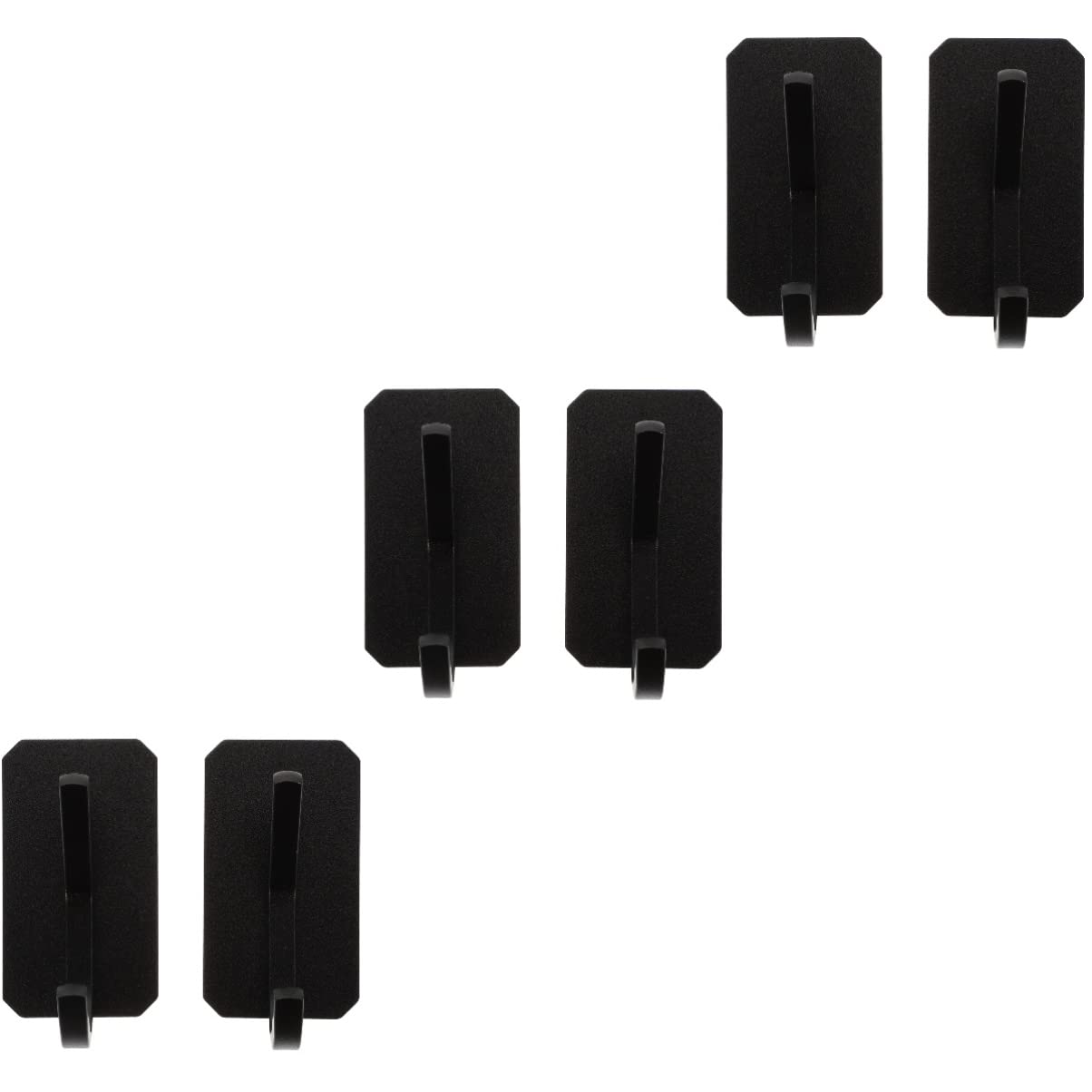 Cabilock 6piezas Ganchos Adhesivos Para Cocina y Baño Soporte De Pared Sin Perforaciones Para Organización y