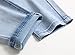 DGHM-JLMY Fashion Stretch Slim Jeans for Men Slim Fit Destroyed Skinny Denim Jeans Skinny Stretch Comfy Denim Jeans (Light Blue,36)