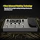 SONICAKE Gitarren Effektpedal Multi-Effekte Prozessor mit Expression Pedal Gitarren Bass Amp Modeling IR Cabinets Simulation FX Loop MIDI Stereo OTG USB Audio Interface Matribox II
